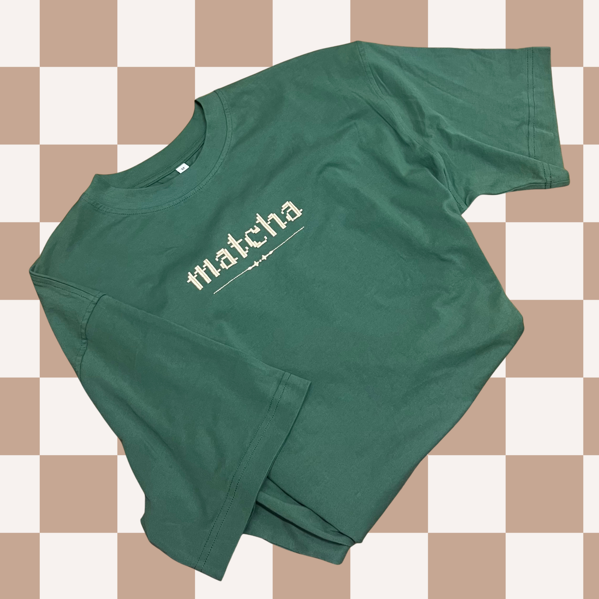 "Matcha" Embroidered Tee My Store