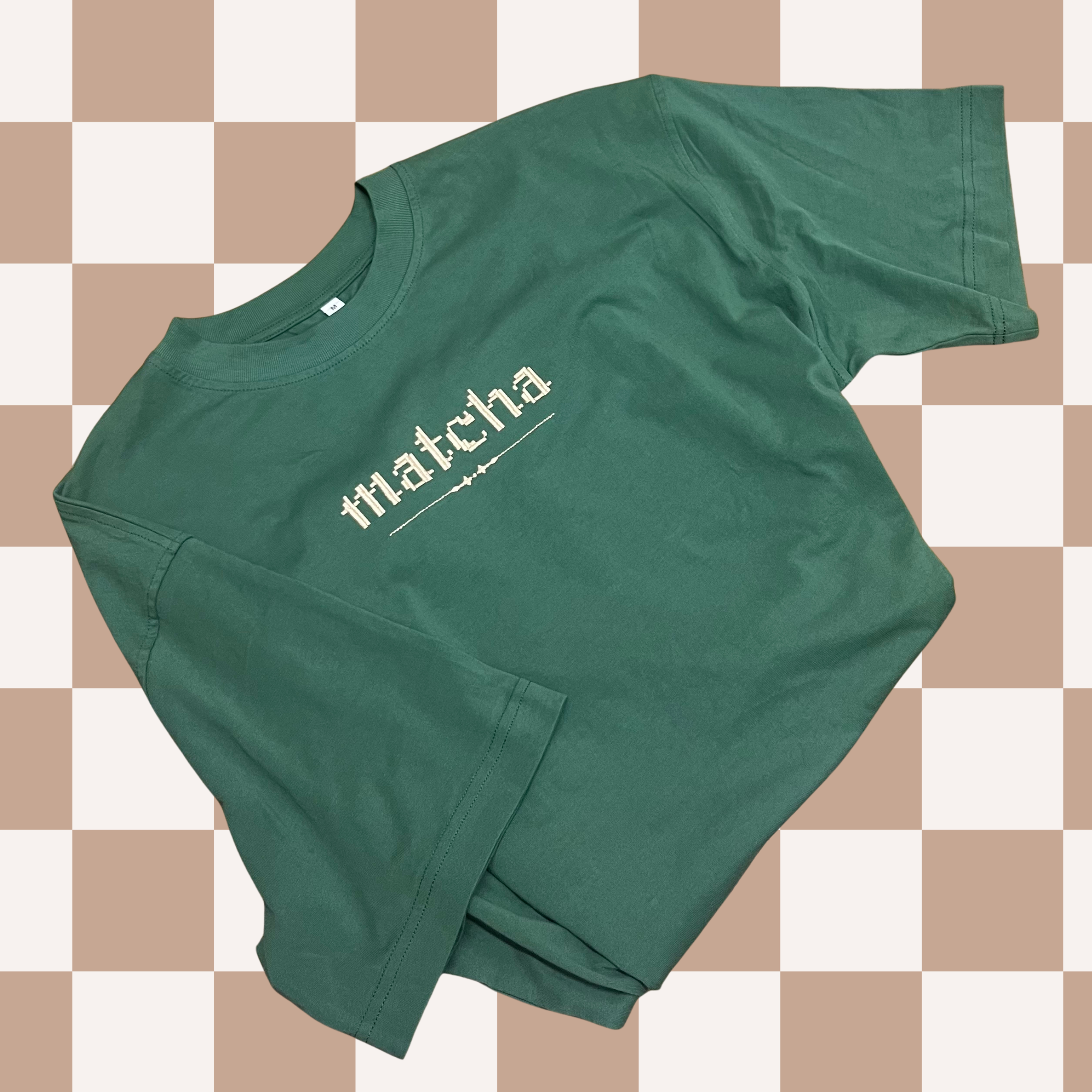 "Matcha" Embroidered Tee My Store