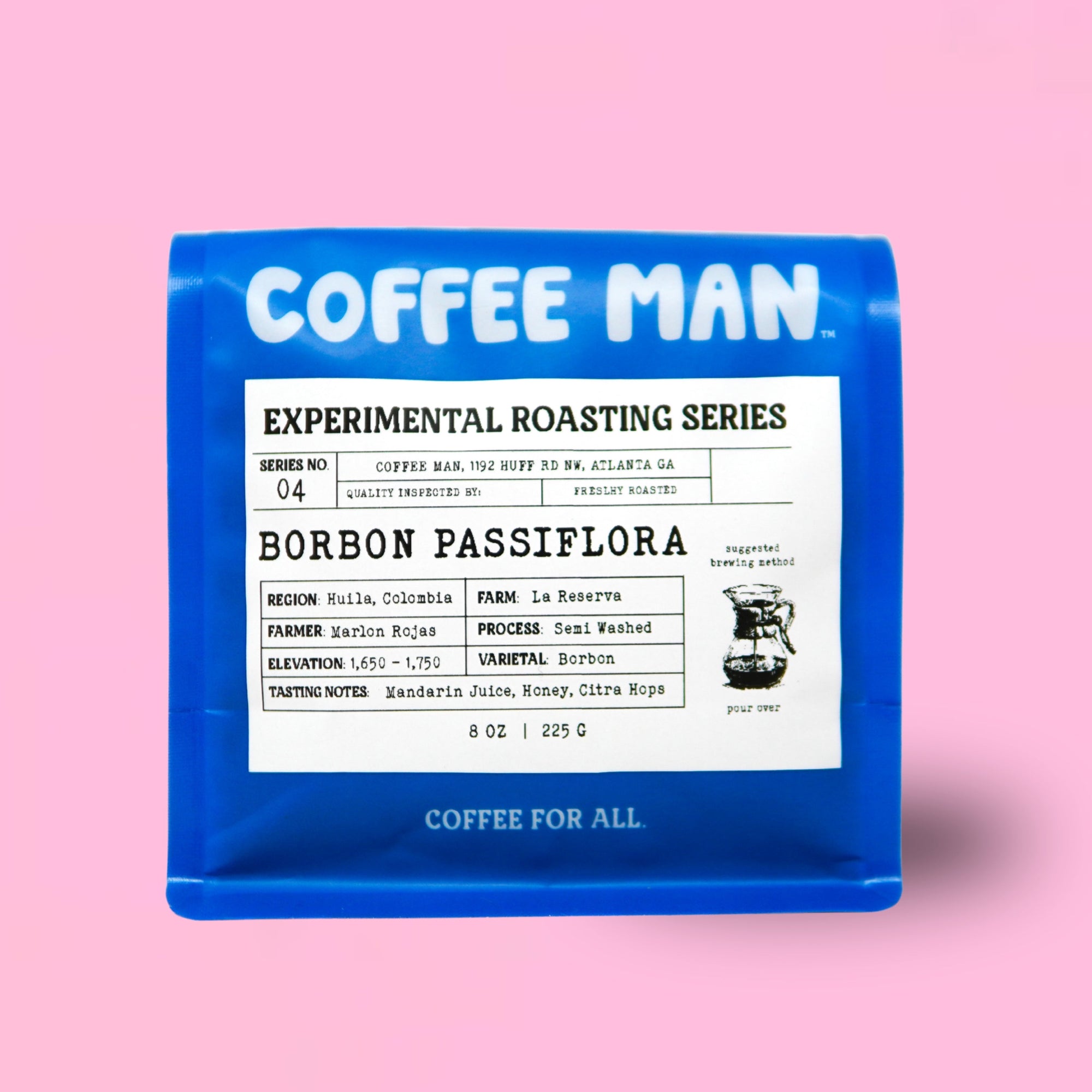 Borbon Passiflora Experimental Roast Coffee Man