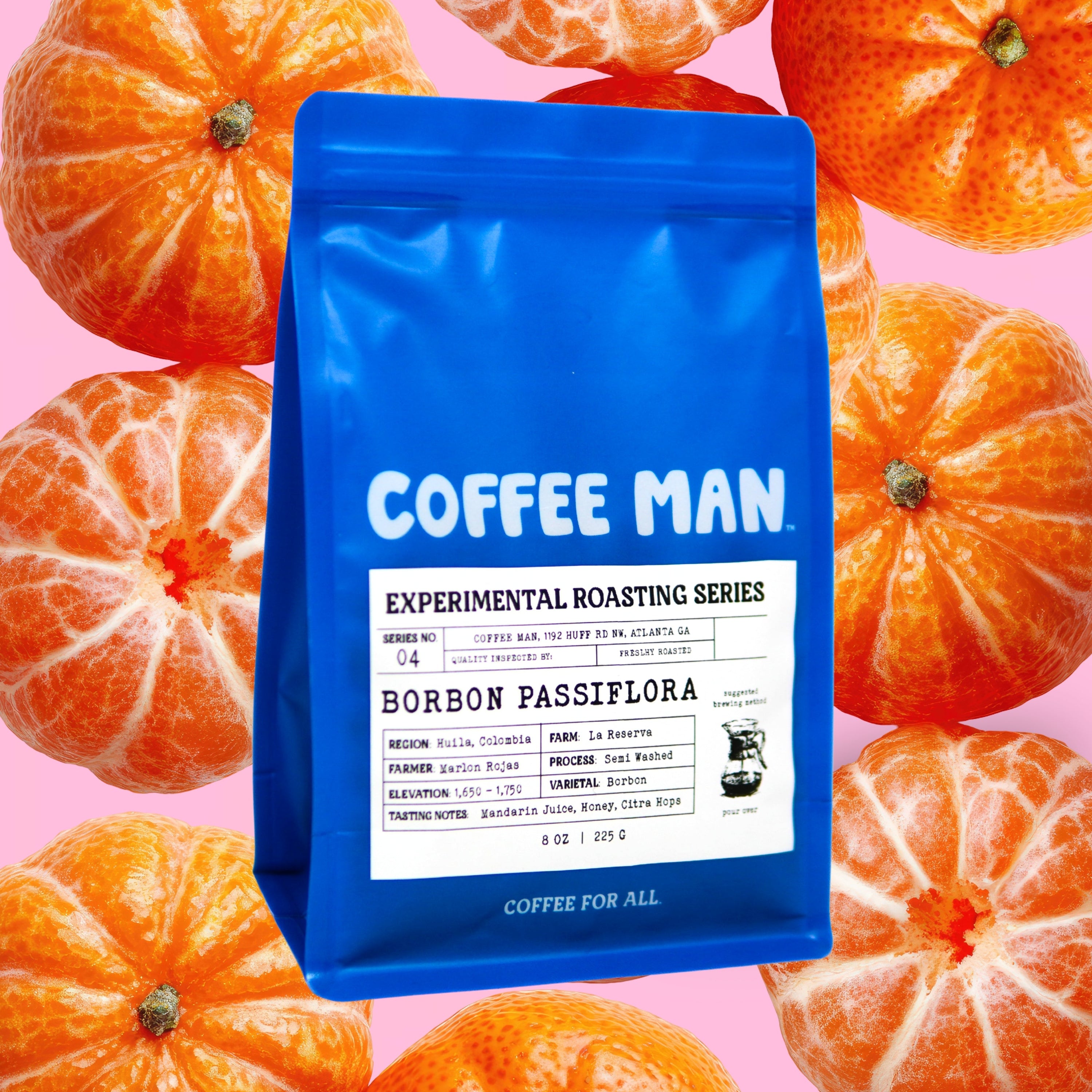 Borbon Passiflora Experimental Roast Coffee Man