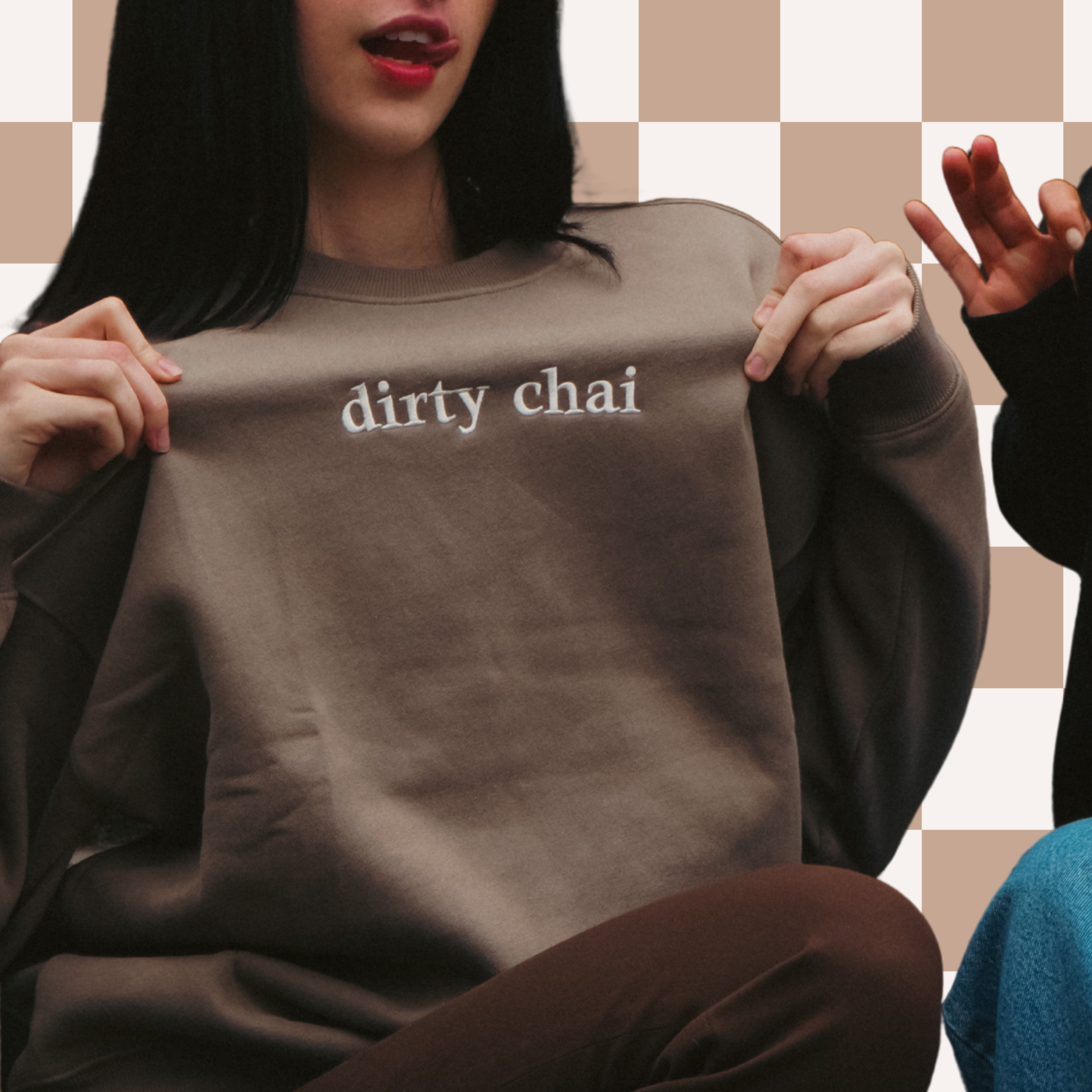 Dirty Chai Stone Crewneck My Store