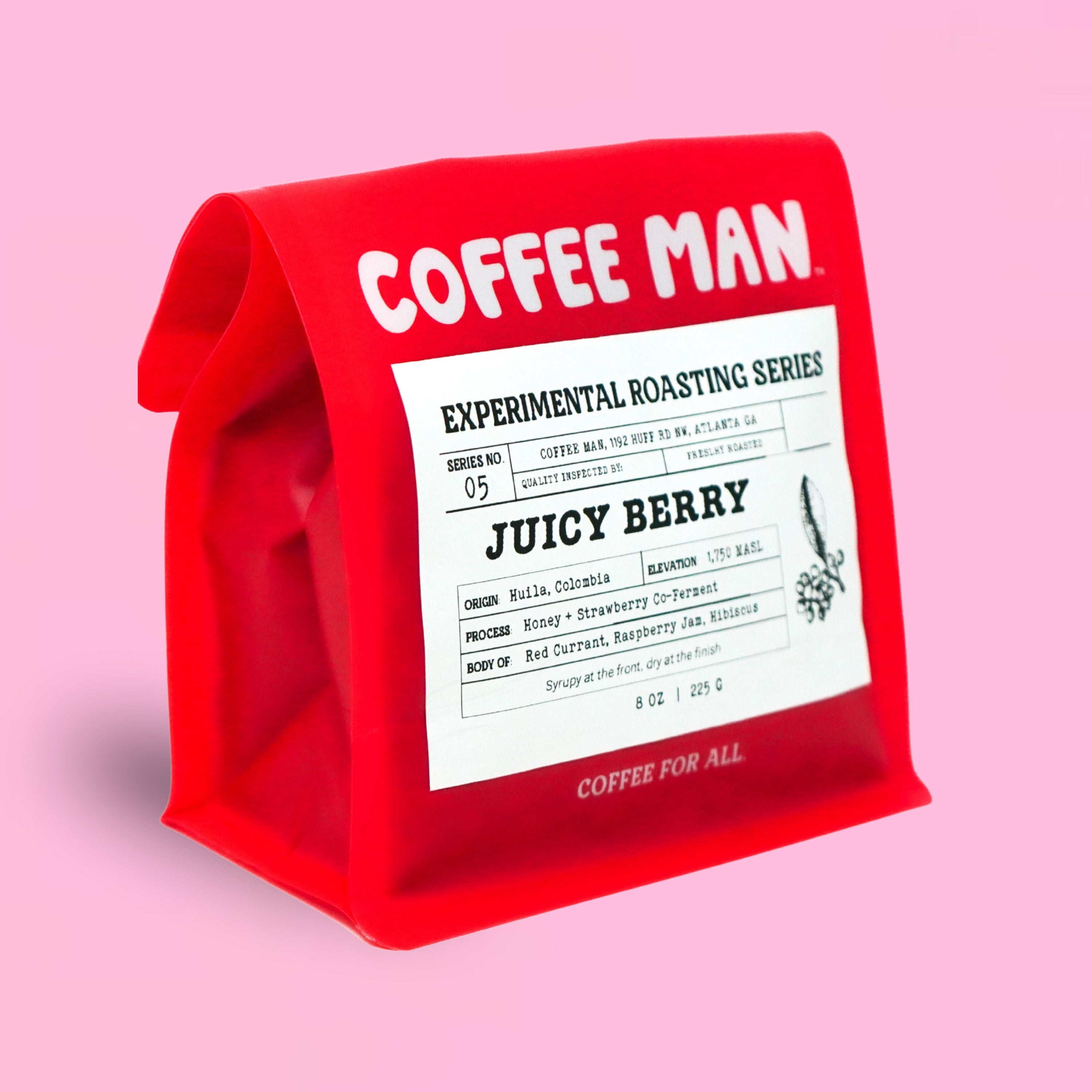 Juicy Berry Coffee Man