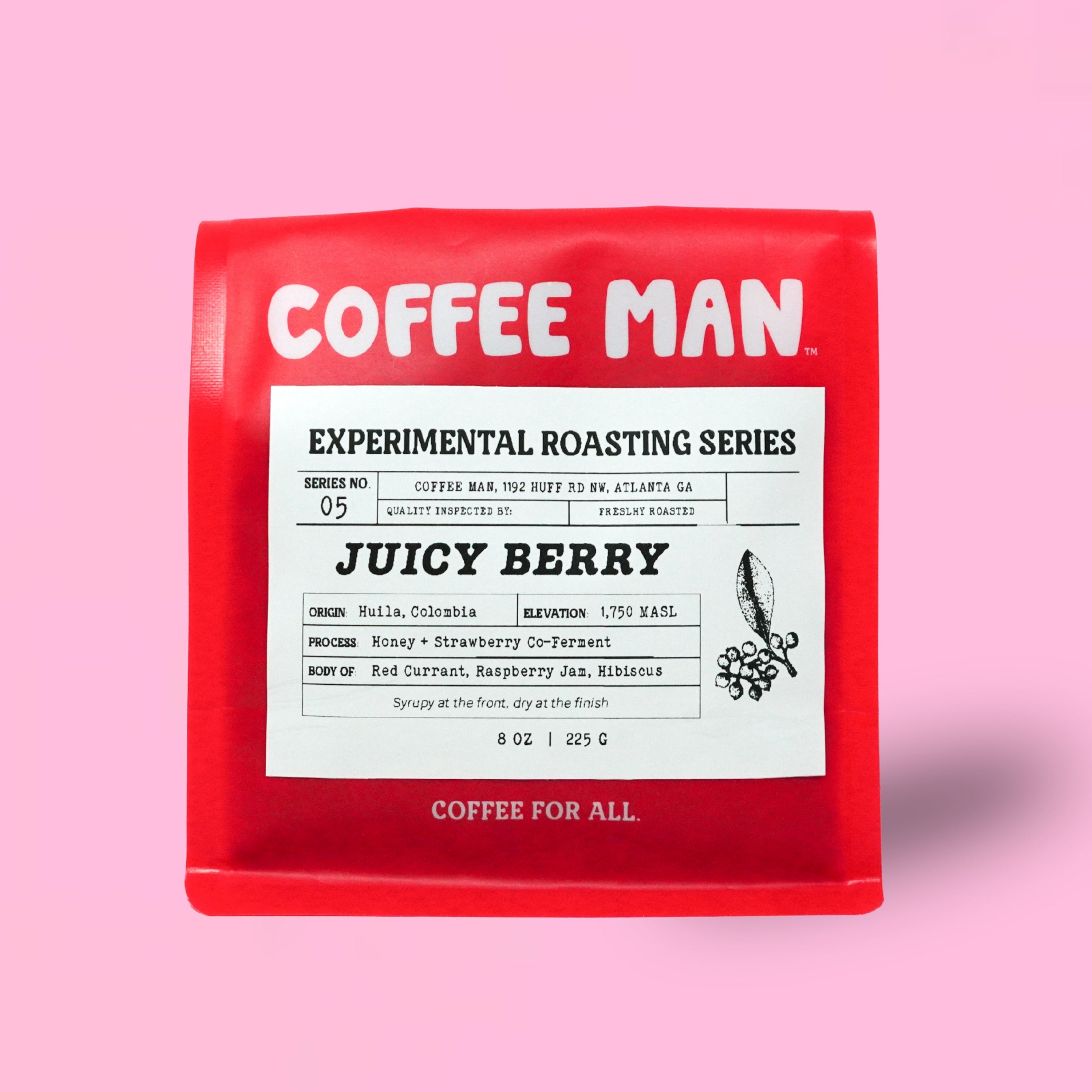 Juicy Berry Coffee Man