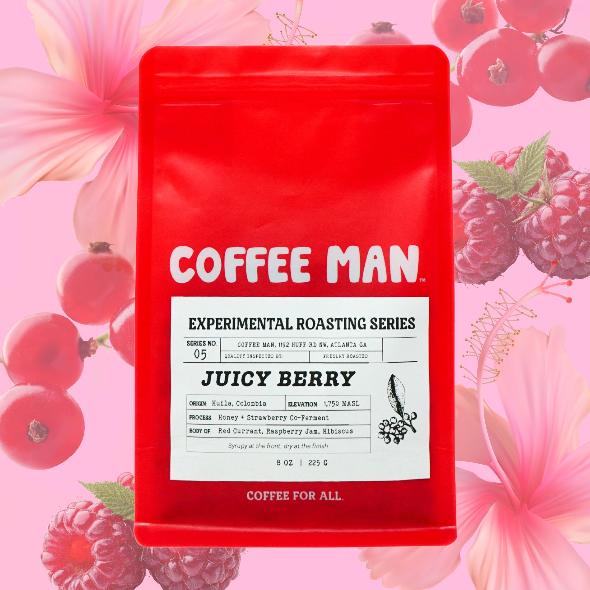 Juicy Berry Coffee Man