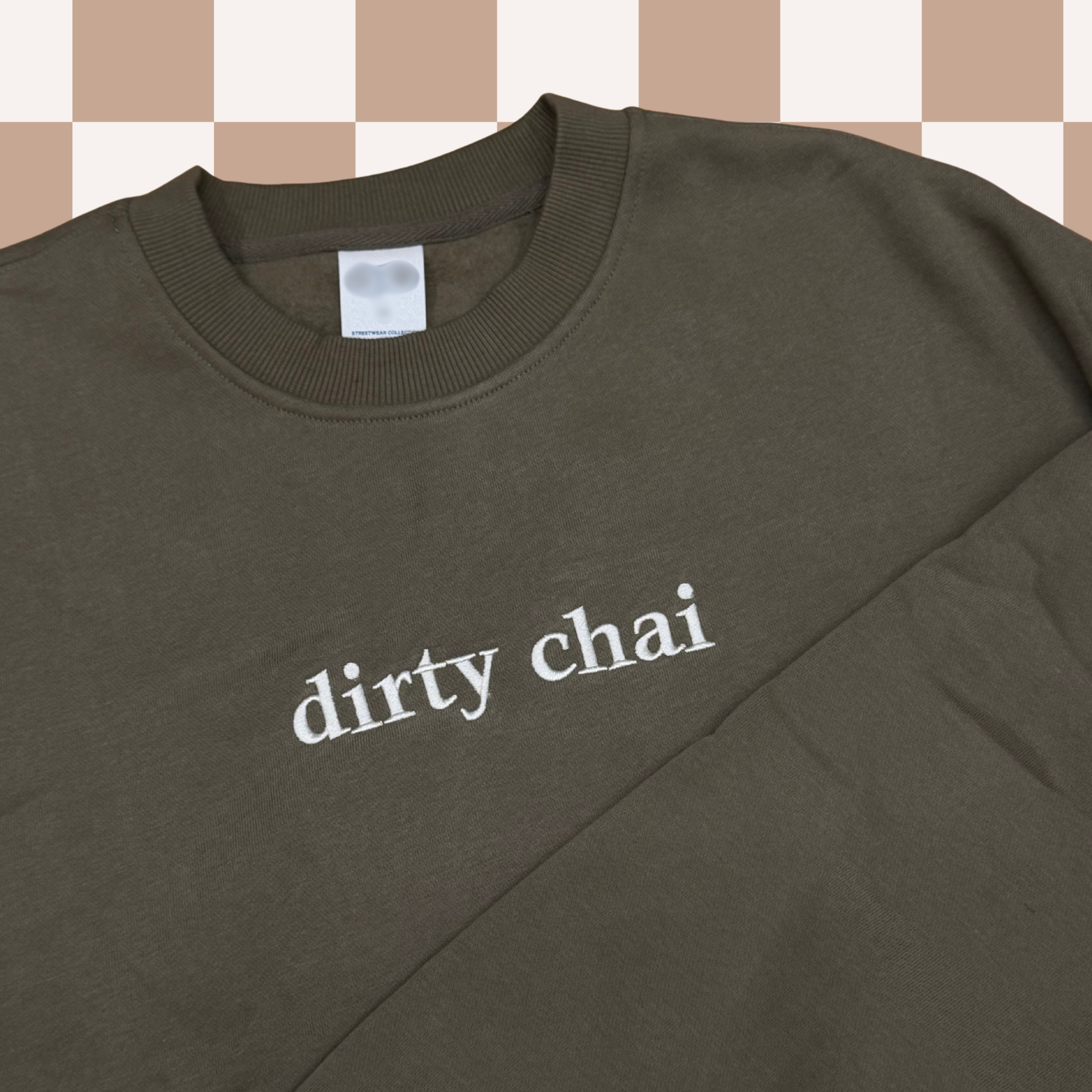 Dirty Chai Stone Crewneck My Store