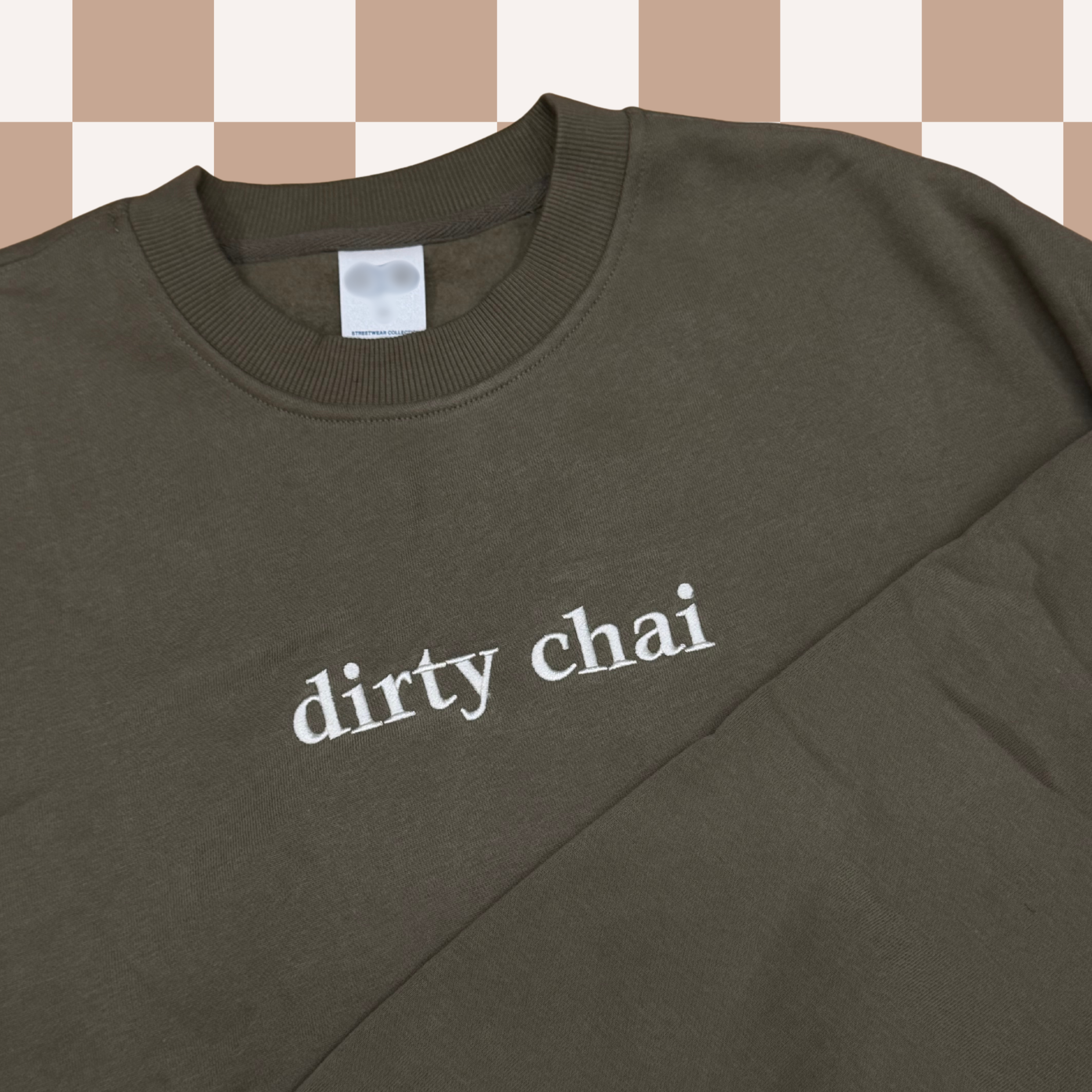Dirty Chai Stone Crewneck My Store