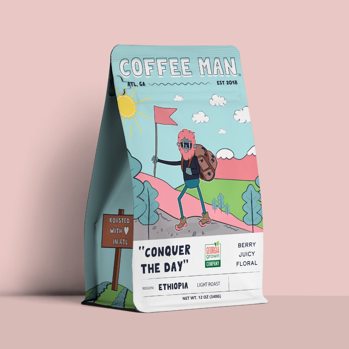 Conquer The Day | Ethiopia Light Roast My Store
