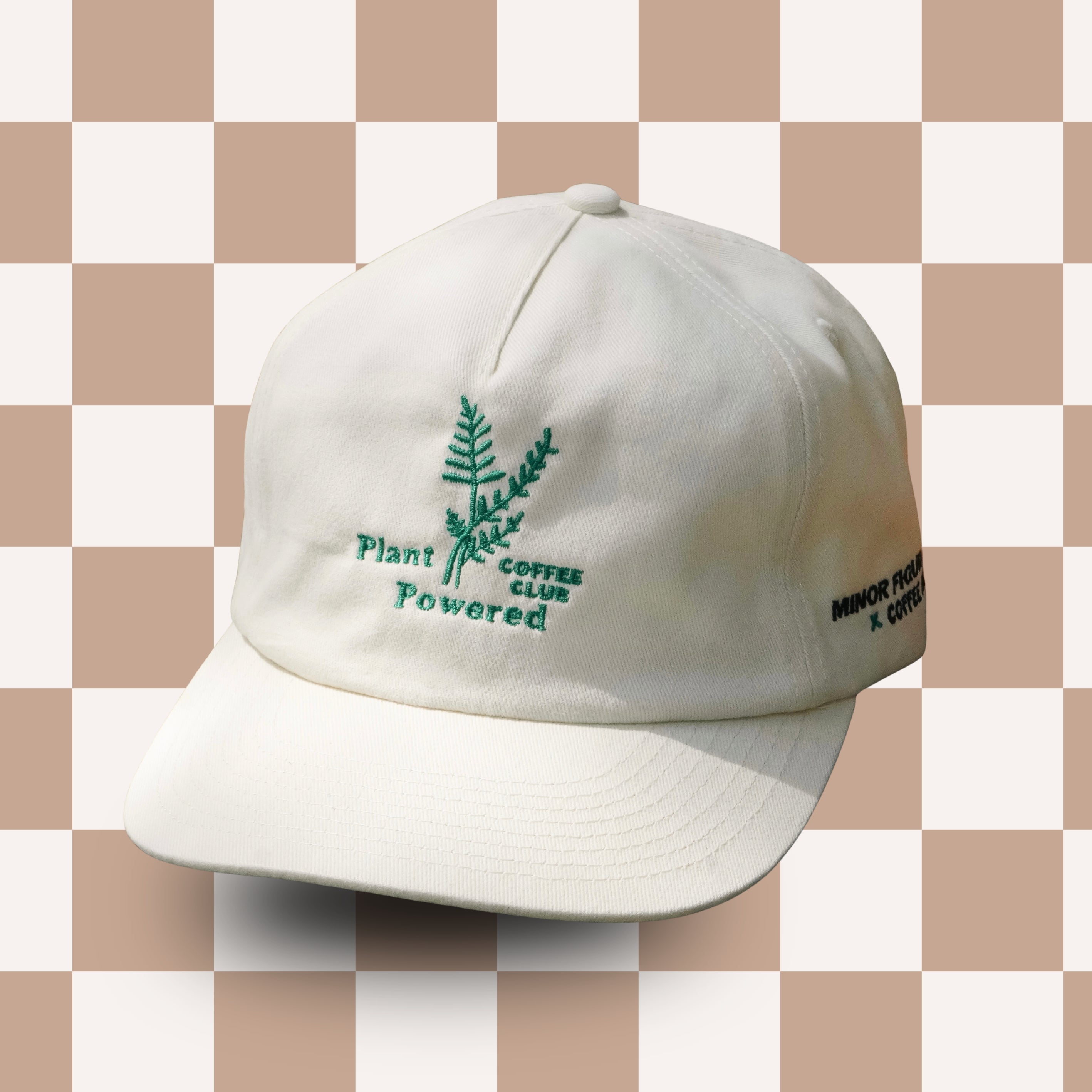 Plant Powered Coffee Club 5-Panel Hat Coffee Man