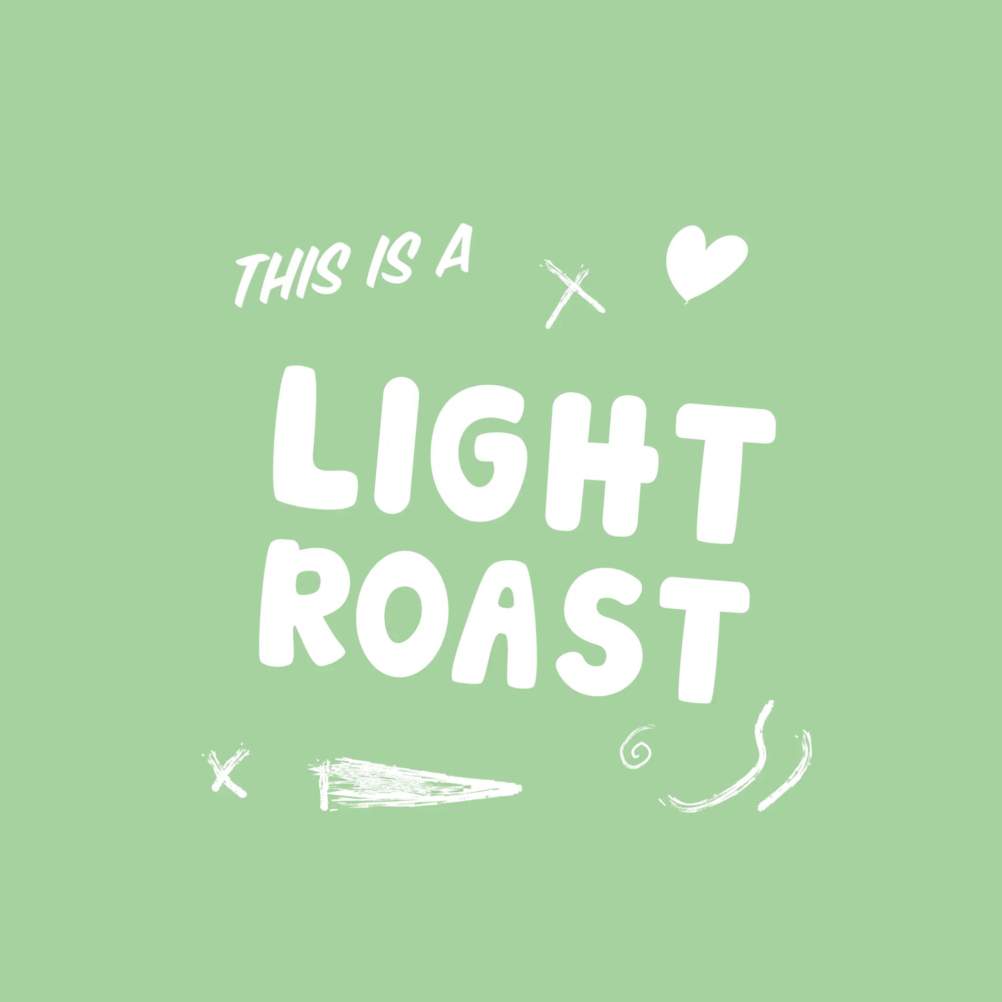 This is a Light Roast Coffee Text