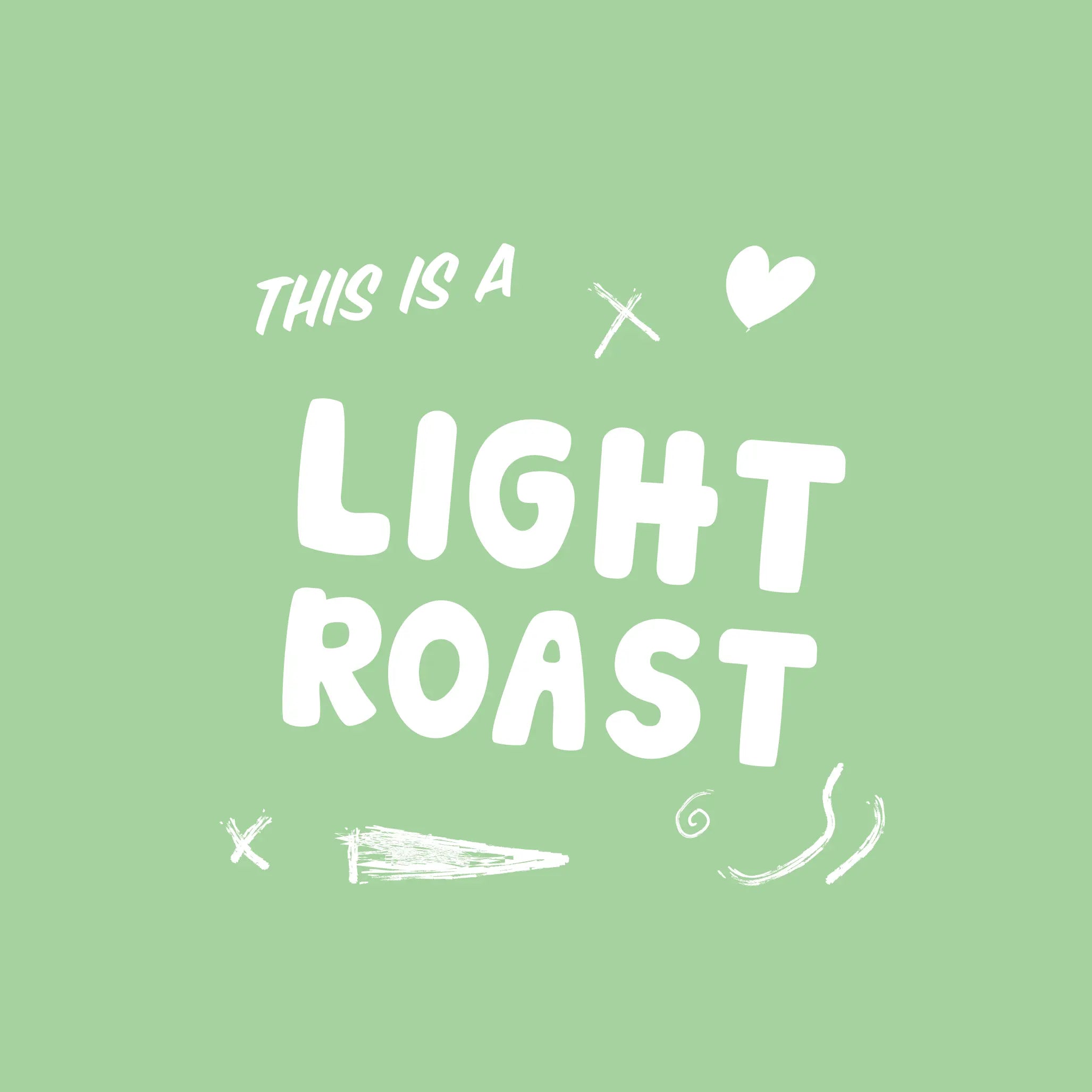 This is a Light Roast Coffee Text