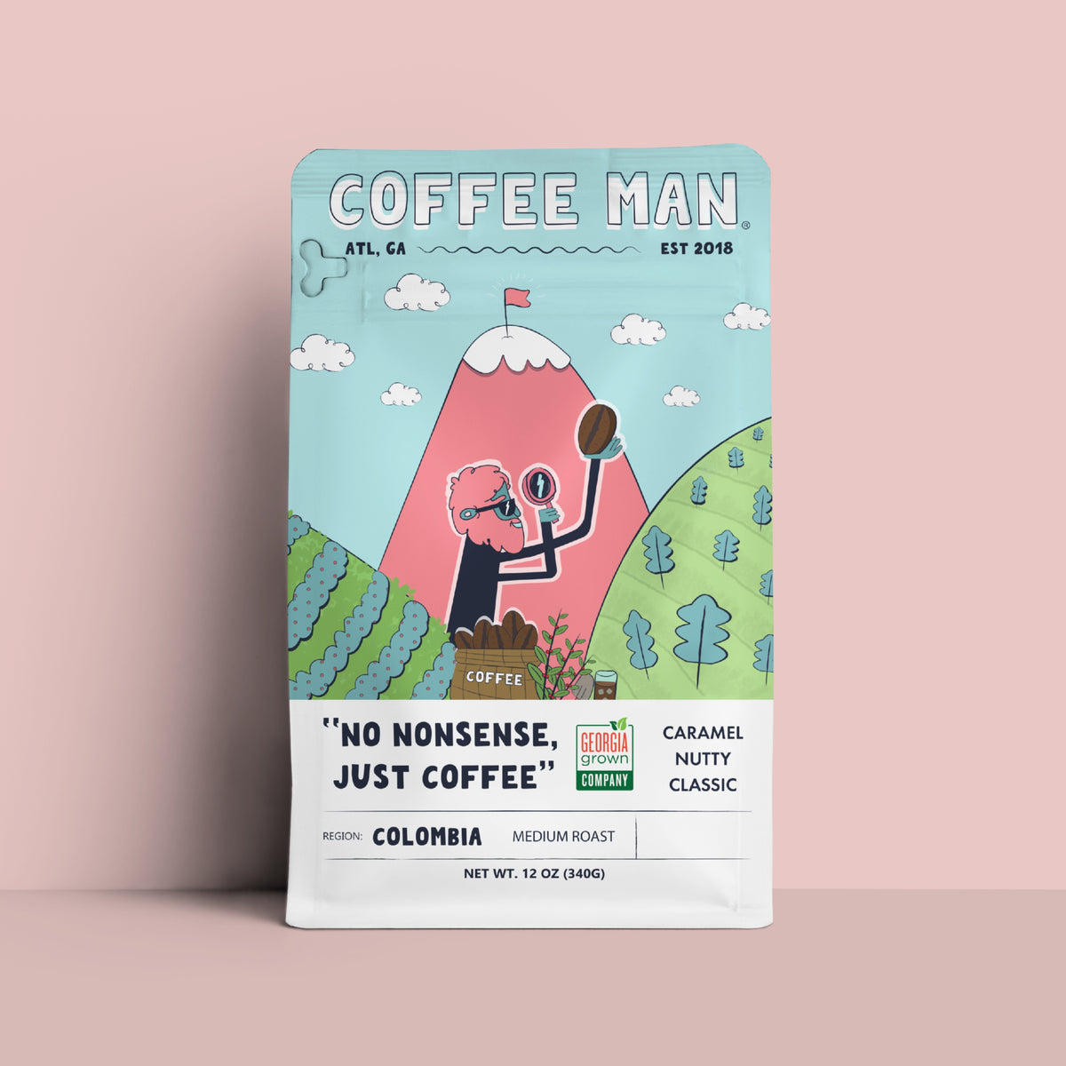Colombian Medium Roast Coffee Bag